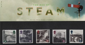GB Royal Mail Presentation Pack #244, Age of Steam