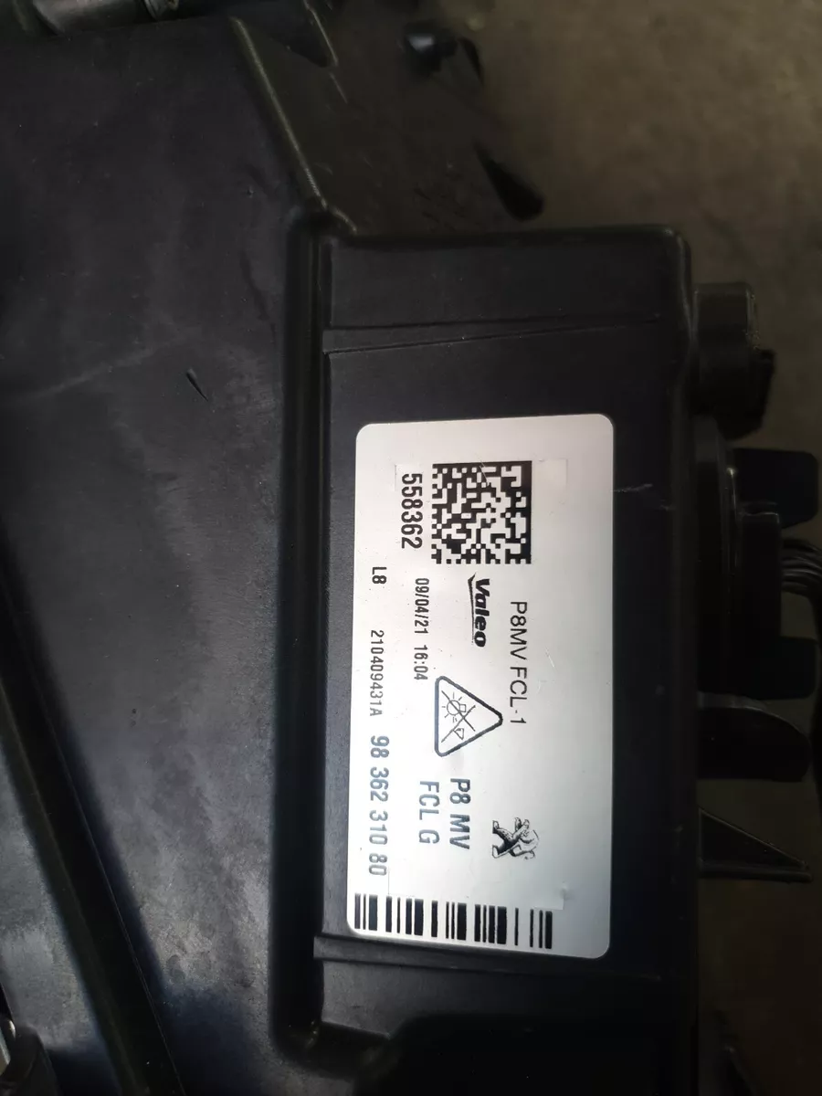 Peugeot 5008 2021 DRL lamp 9836231080 left passenger side | eBay