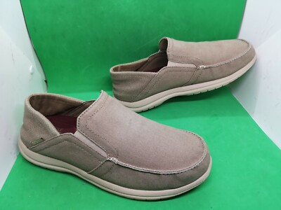 Crocs Santa Cruz Mens Size 8M Slip On BEIGE Triple Comfort  display picture 1