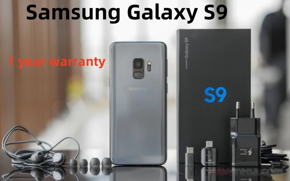 Samsung Galaxy S9 G960U 64GB+4GB 4G GSM Unlocked Android Smartphone New Sealed - Image 2 of 4