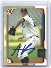2015 Bowman Signed In Person Auto #BP32 Austin Kubitza Detroit Tigers FAST SHIP