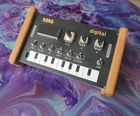 Korg NTS 1 Solid Oak End Cheeks Stand from Synths And Wood