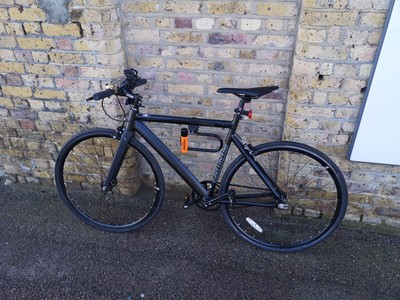 matte black fixie bike