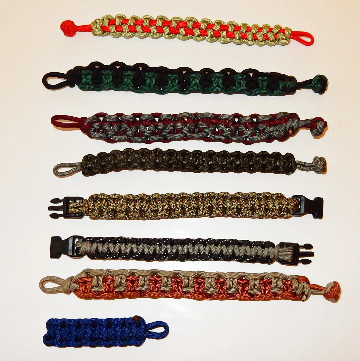 Paracord bracelet lot deals