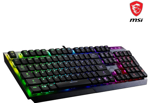 MSI Vigor GK50 Low Profile RGB Mechanische Gaming Tastatur - DE Layout - 100%NEU