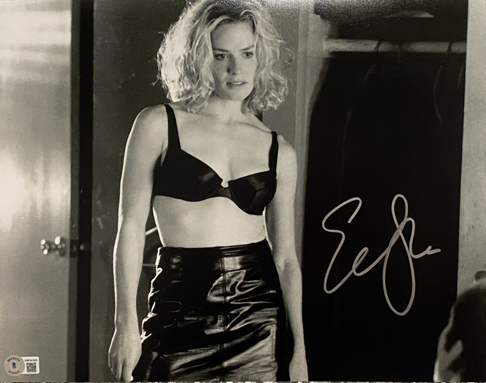 Elisabeth Shue Autographed Signed 11x14 Photo Leaving Las Vegas BAS Beckett Witness 