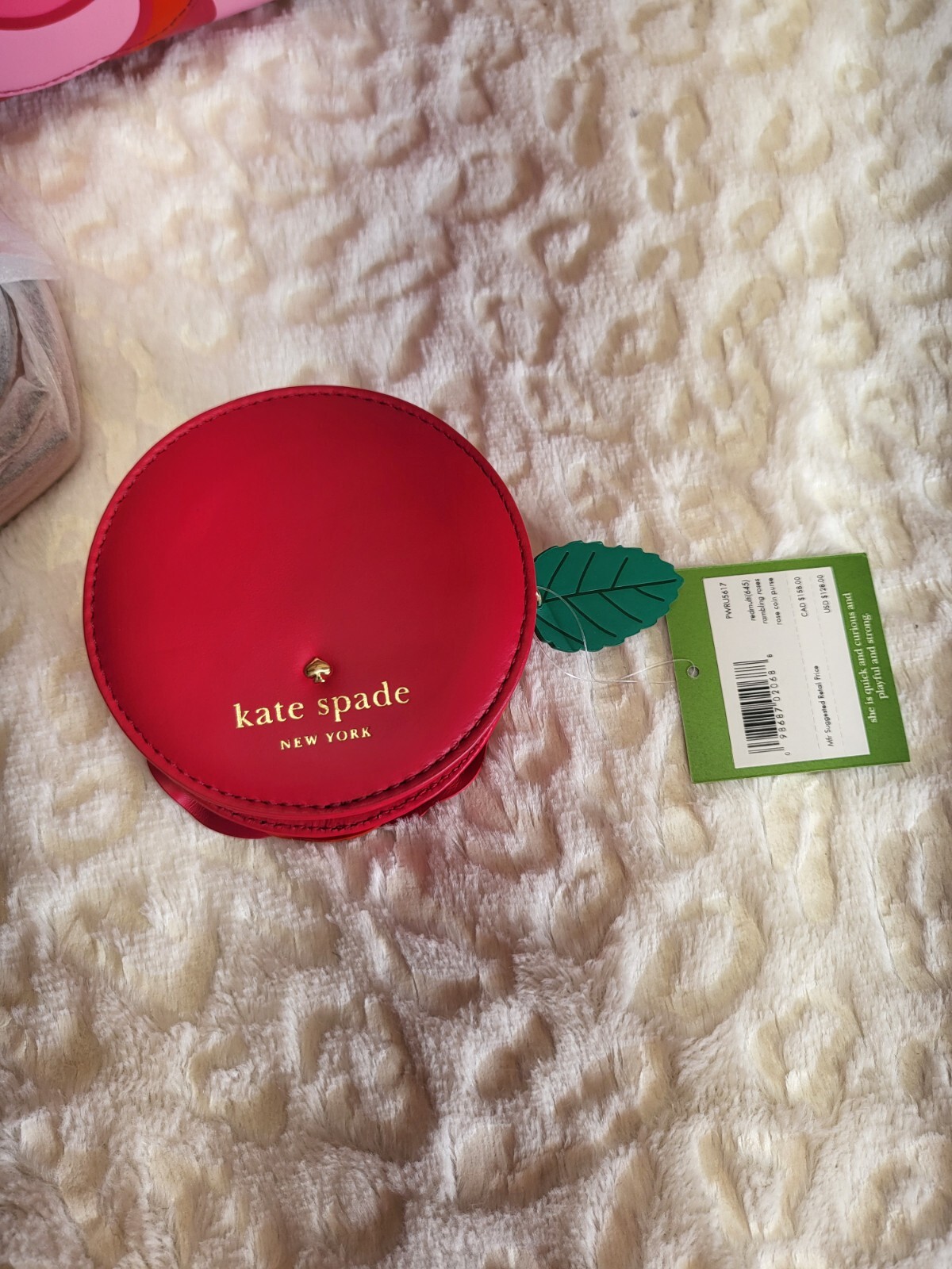 New - RARE HTF Kate Spade Rambling Roses Crossbody Set image 6