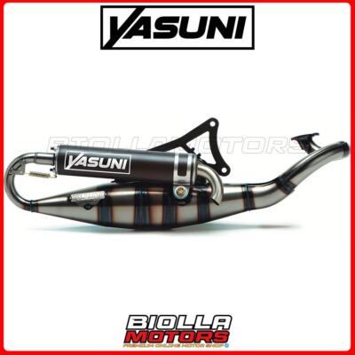TUB902B AUSPUFF YASUNI R BLACK TANK CLASSIC 50CC 2-TAKT ZUGELASSEN / APPROVED