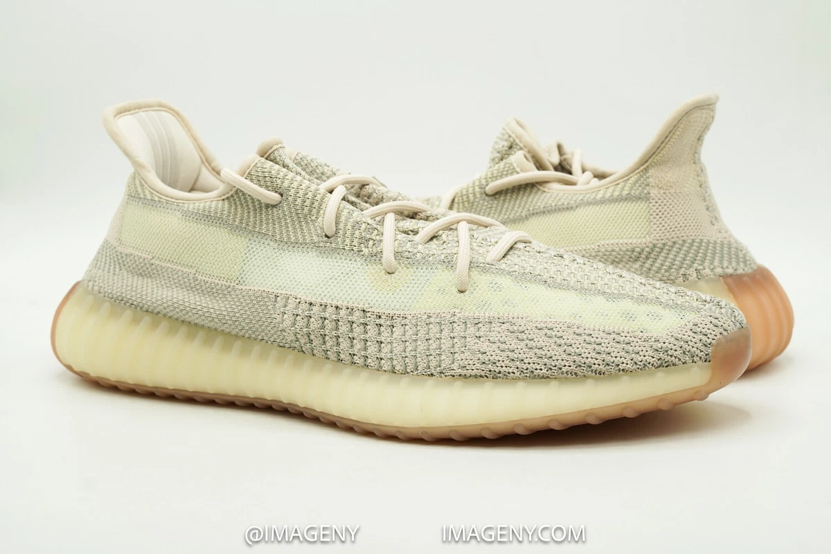 ADIDAS YEEZY BOOST 350 V2 NEW SIZE 12.5 CITRIN FW3042
