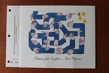 Feuillet Traité Union Européenne - YT 2276 - Edition limitée - 1992