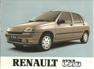 Renault Clio 1 operating instructions 1991 Manual Handbook Board Book BA | eBay