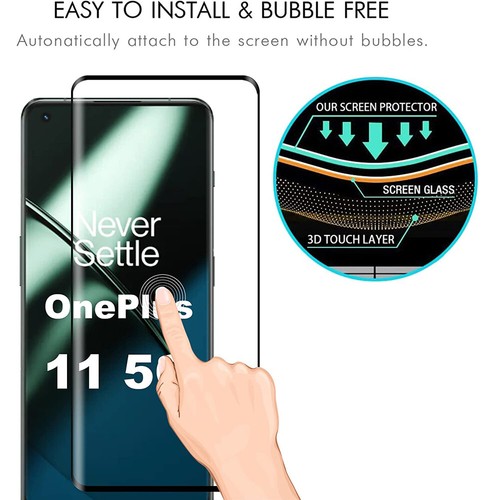 For OnePlus 13 13R 12 12R 11 11R Caseswill 3D Tempered Glass Screen Protector - Picture 10 of 12
