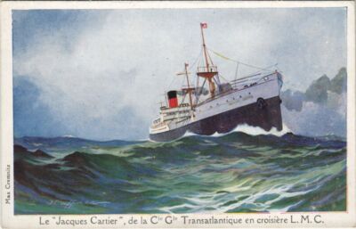CPA Le Jacques Cartier de la Cie Gle Transatlantique VERSAND (1202835)