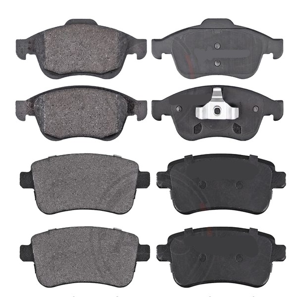 Set BeläGe Schuhe BremsbeläGe Vorne Und Hinten FüR Renault Captur Ii-image