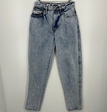 Bugle Boy Jeans Adult Size 30 Blue Acid Wash Vtg 90s High Rise Cotton USA