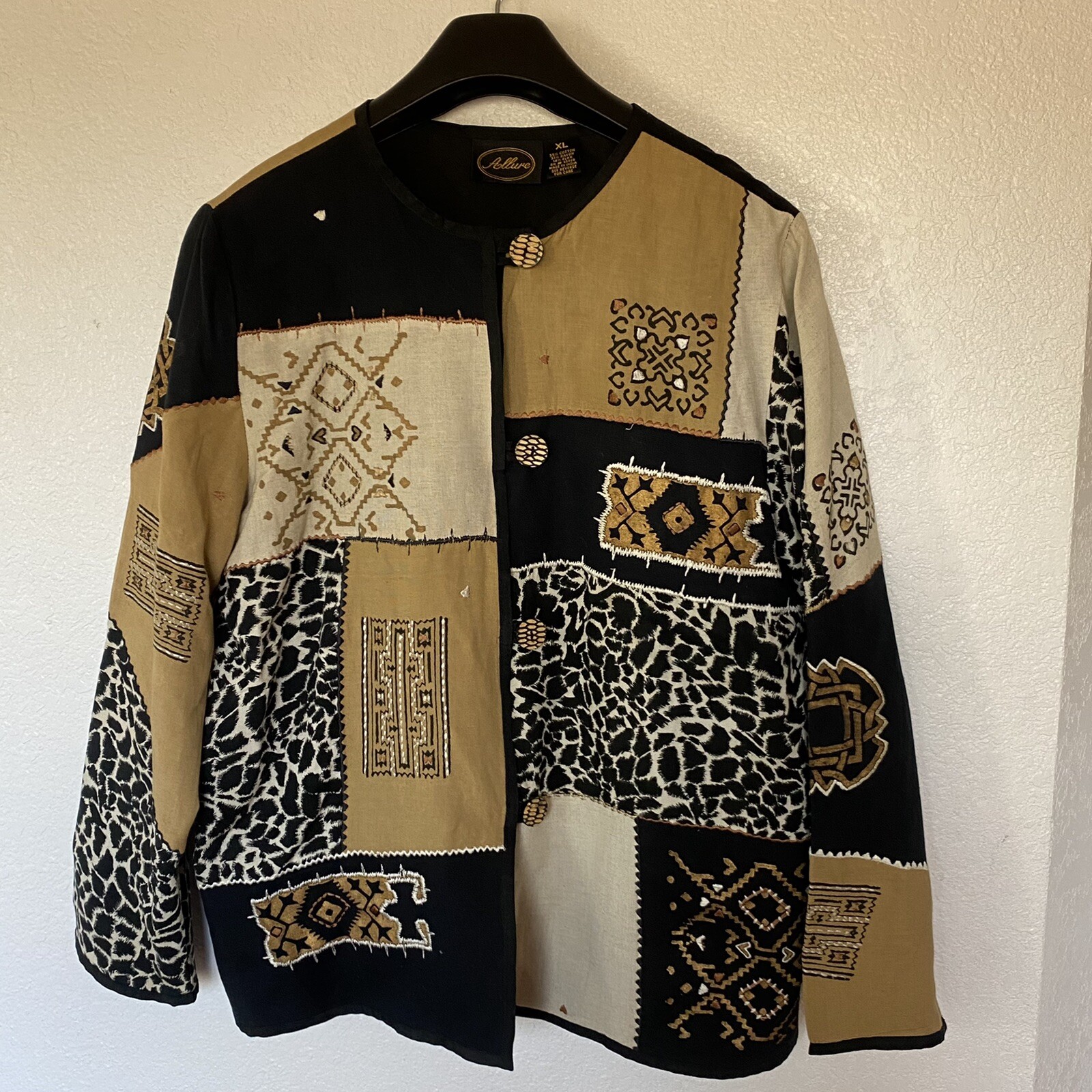 Allure Women’s Patchwork Embroidered Applique Lin… - image 2