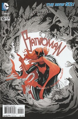 BATWOMAN #10 (2011) J.H. WILLIAMS III / BLACKMAN / WILLIAMS III COVER~ UNREAD NM