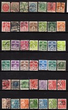 DANEMARK - Collection de 1875 à moderne - Plus de 230 timbres oblitérés 