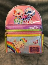 Loungefly Lisa Frank Color Block Mini Backpack