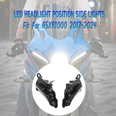 Fit For Suzuki GSXR1000 2017-2024 L7 K17 LED Front Position Side