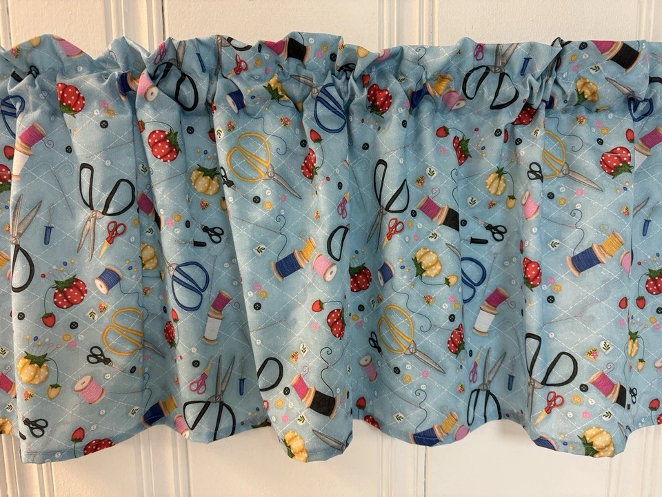 Cortina de cenefa de costura Crafting Notions cortinas de dormitorio Foto 2 de 4