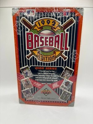 1992 Upper Deck Baseball Collector's Choice High Series Factory Sealed Box