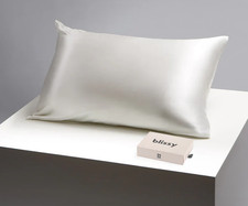 Blissy 100 Mulberry Silk Pillowcase - Standard - White