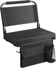 Stadium Seats for Bleachers with Back Support, Portable Bleacher Seats with Thic