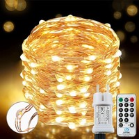 LED Lichterkette 25M 8 Modi AußEn Wasserdicht Mit Fern