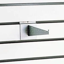 14"" Flat Shelf Bracket Econoco Corp SW/14KB 818703009431 Silver
