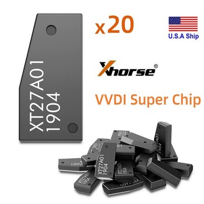 20pcs/lot Xhorse VVDI Super Chip Transponder XT27A For VVDI2/VVDI Key Tool MAX