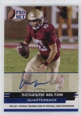 2022 Leaf Pro Set Draft Auto Blue McKenzie Milton #PSA-MM1 Auto 0u66