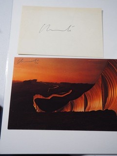 Autographs Christo Artist Running Fence