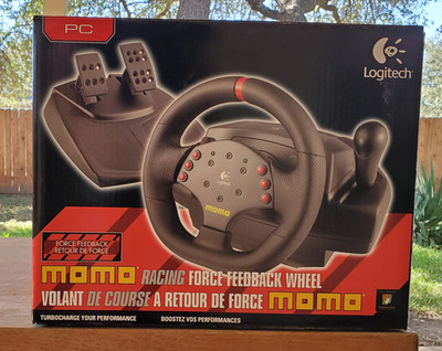 Logitech Momo Racing Force Feedback Steering Wheel