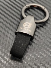 Volvo Suede Keyring Black C30 V40 V50 V60 XC40 XC60 XC70 XC90