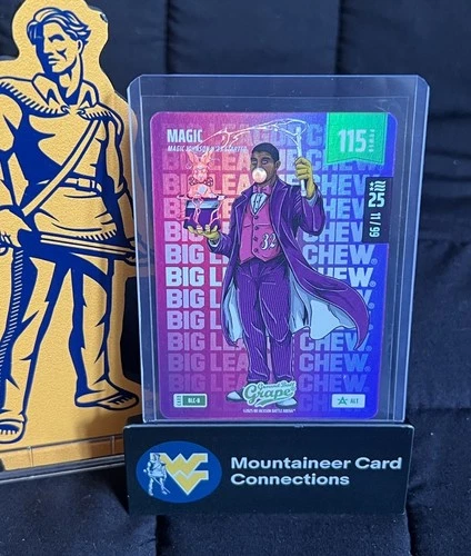 MAGIC 2025 Bo Jackson Battle Arena Magic Johnson NSCC Big League Chew Grape /99