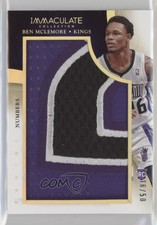 2013-14 Panini Immaculate Team Logos Numbers 16/50 Ben McLemore #68 0af
