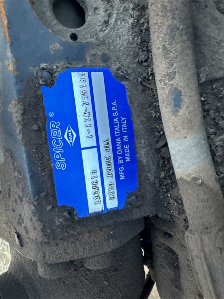 Spicer Telehandler Axle 212/610 Front Axle Genie 844 | eBay