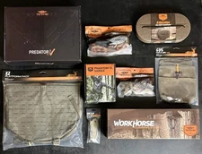 Tethrd Phantom XL Saddle Kit Predator V XL Platform Sticks Accessory Combo 2 New