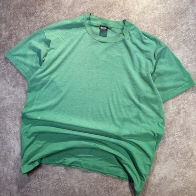 Vtg 90s Fruit Of The Loom Best Blank T Shirt Sun Faded Distressed XL