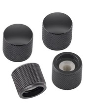 Knurled Guitar Knobs Volume Tone Knob Speed Control Knobs 6mm Shaft Metal Dom...