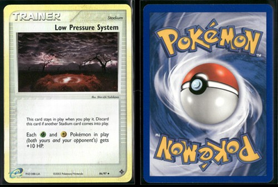 #ad LOW PRESSURE SYSTEM 86 97 UC LP DRAGON POKEMON REVERSE HOLO $3.88
