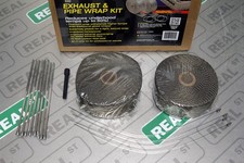 Dei Titanium Exhaust Pipe Wrap Kit Clamshell Two 2 X 50 Rolls Locking Ties Dei Titanium Exhaust Pipe Wrap Kit Clamshell Two 2 X 50 Rolls Locking Ties