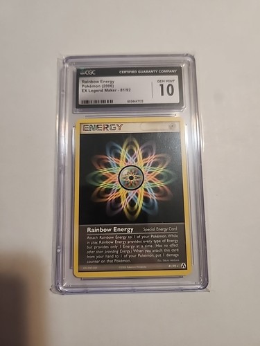 Rainbow Energy graded CGC 10 for sale on eBay