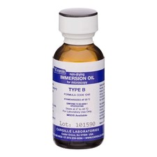 AmScope Microscope Non-Drying Immersion Oil For Microscopy, 1 Oz., Type B