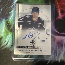 2024 SP AUTHENTIC #DM DENTON MATEYCHUK AUTO RC ROOKIE FUTURE WATCH /999