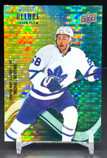 2022 UD Allure - Michael Bunting #SF-52 - Color Flow Yellow Green Spectrum /65