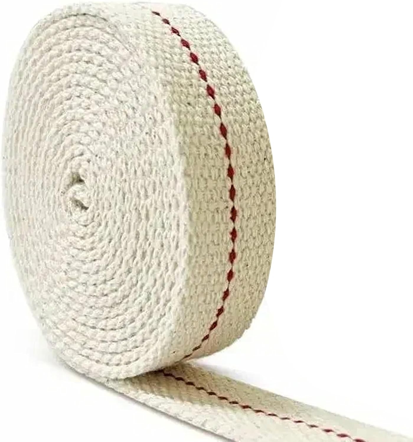 Cotton Flat Wick for Kerosene Lamps & Oil Burners 2m x 2.5cm