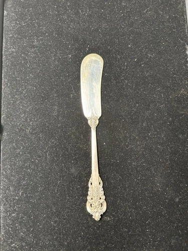 Wallace Grande Baroque Sterling Silver 6.25” Solid Butter Knife