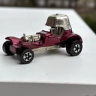 Diecast Hot Wheels Redline Reissue Red Baron Cherry White interior 1990s